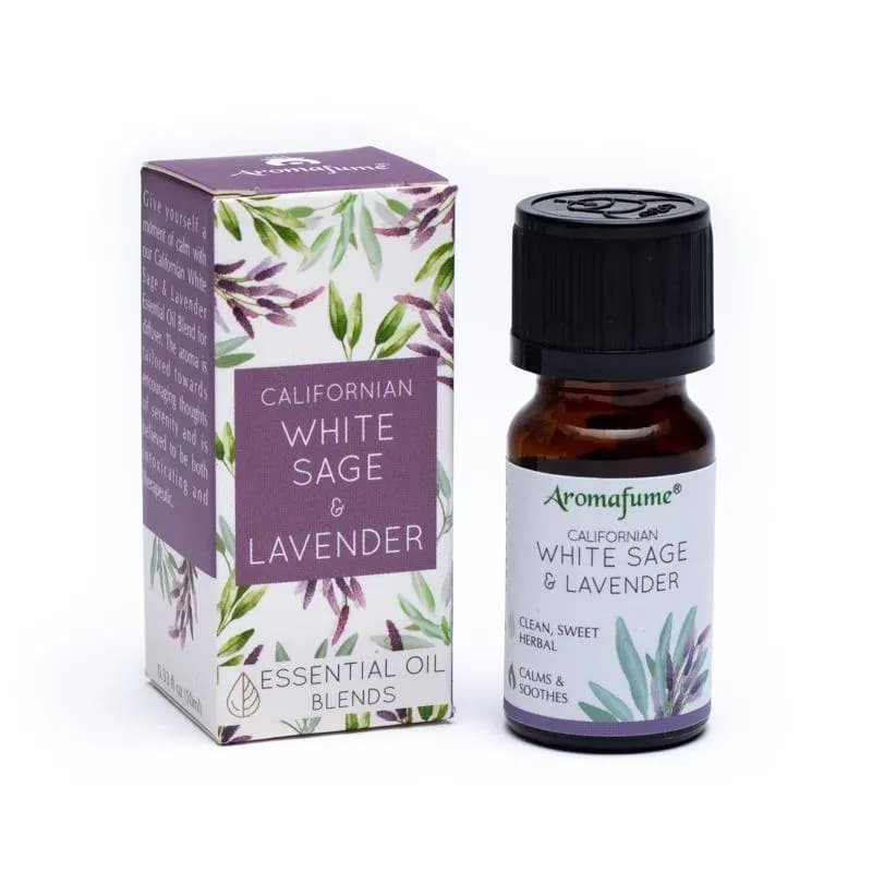 Ätherische Ölmischung weißer Salbei & Lavendel