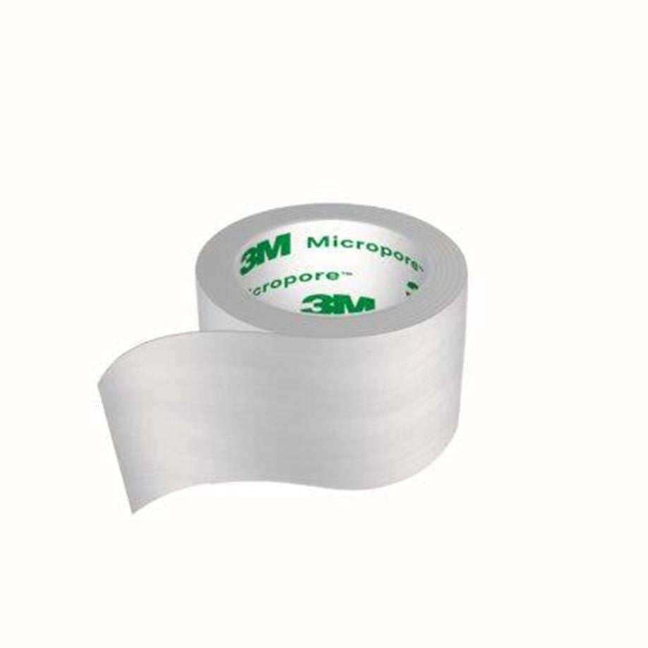 3M Micropore SINGLE USE Vliespflaster, hypoallergen, weiss, 2,5 cm x 1,37 m, 100 Stück