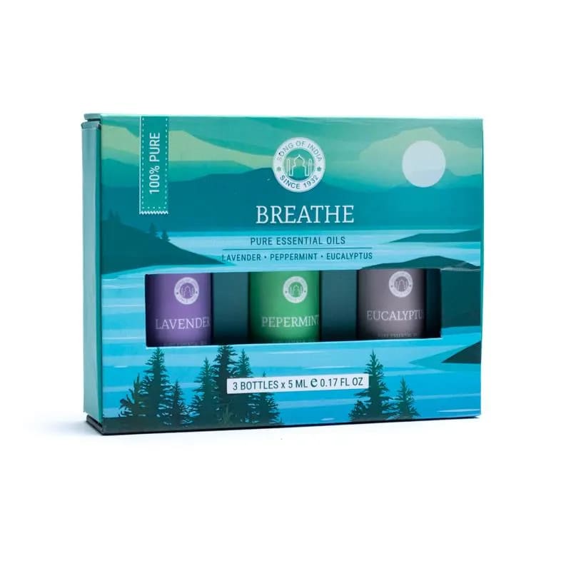 Breathe Aromatherapie Ätherisches Öl Set